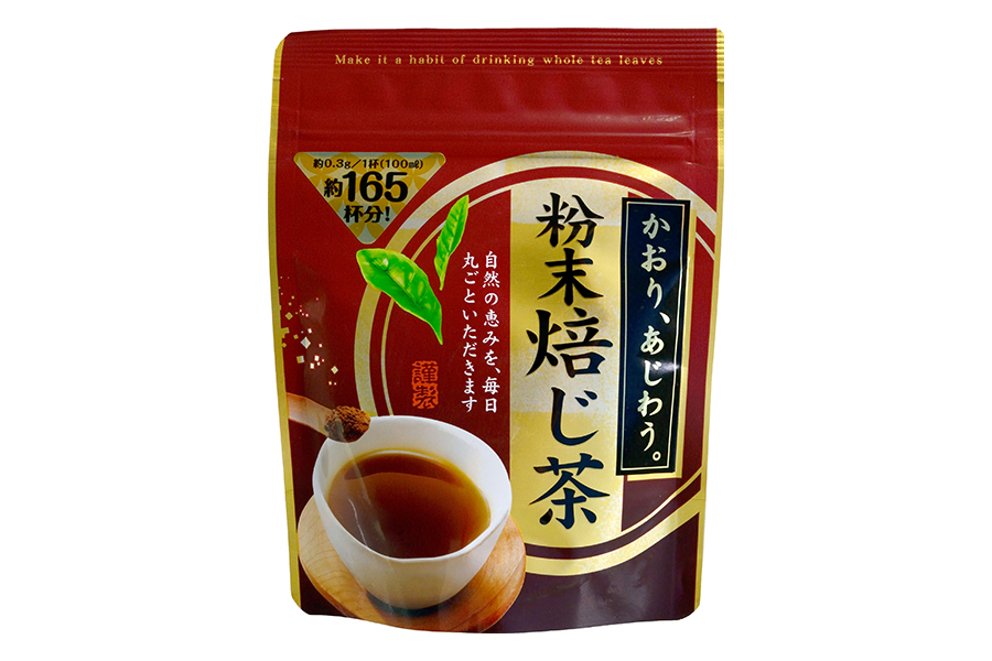 かおり、あじわう。粉末焙じ茶[50g]｜岐阜県産 美濃白川茶製造直売