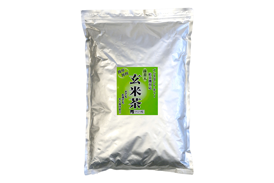 インスタント抹茶入り玄米茶MJ-6[1kg×10袋]｜岐阜県産 美濃白川茶製造直売 ますぶち園（ふるさと茶屋）